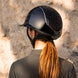 Samshield Miss Shield Glossy Floral Black & Chrome Black - Maddelin Equestrian