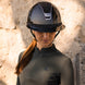 Samshield Miss Shield Glossy Floral Black & Chrome Black - Maddelin Equestrian