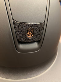 Samshield Miss Shield matt Black Matt Trim Crystal Fabric Black Samshield - Maddelin Equestrian Samshield