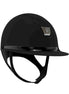 Samshield Miss Shield Matt Trim Chrome Black Blazon Crystal Fabric MetalEclipse Samshield - Maddelin Equestrian Samshield