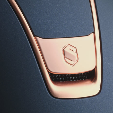 Samshield Miss Shield Shadowmatt Matt Pink Gold Samshield - Maddelin Equestrian Samshield