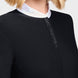 Samshield Olivia Wedstrijdshirt Lange Mouwen Dames FW26 Zwart - detail - Maddelin Equestrian