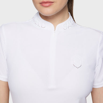 Samshield Paloma Wedstrijdshirt Dames Wedstrijdshirts - Maddelin Equestrian Samshield