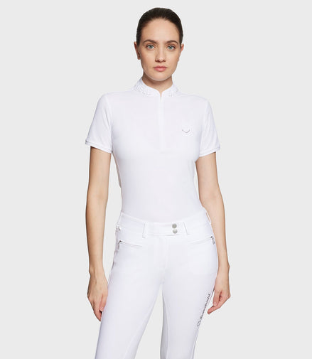 Samshield Paloma Wedstrijdshirt Dames Wedstrijdshirts - Maddelin Equestrian Samshield