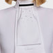 Samshield Plastron Crystal Fabric FW26 Black Chrome - voorkant - Maddelin Equestrian
