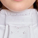Samshield Plastron Crystal Fabric FW26 Holo - detail - Maddelin Equestrian
