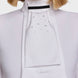 Samshield Plastron Crystal Fabric FW26 Black Chrome - voorkant - Maddelin Equestrian