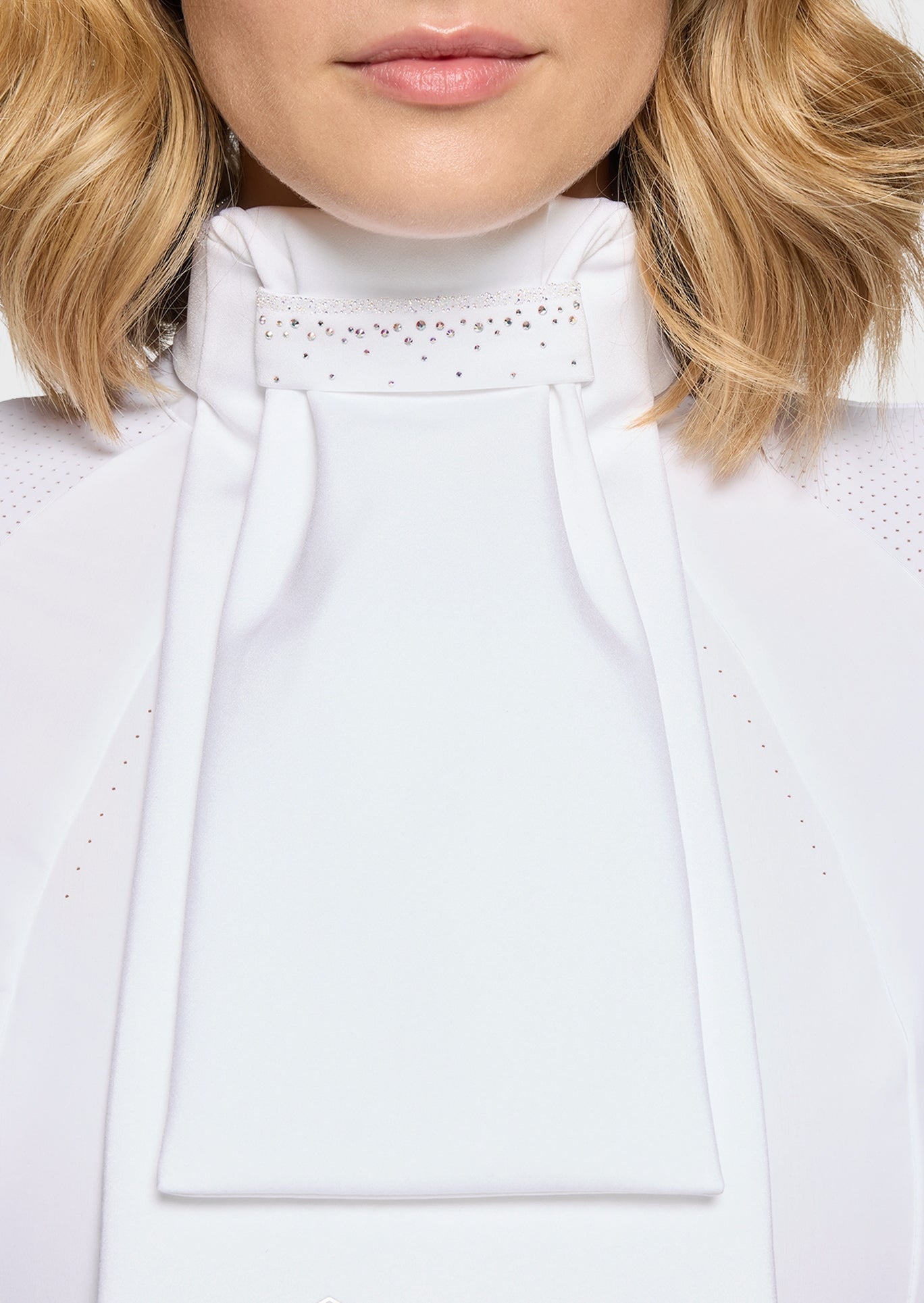 Samshield Plastron Crystal Fabric Wedstrijd Accessoires - Maddelin Equestrian Samshield