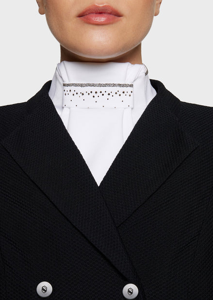 Samshield Plastron Crystal Fabric Wedstrijd Accessoires - Maddelin Equestrian Samshield