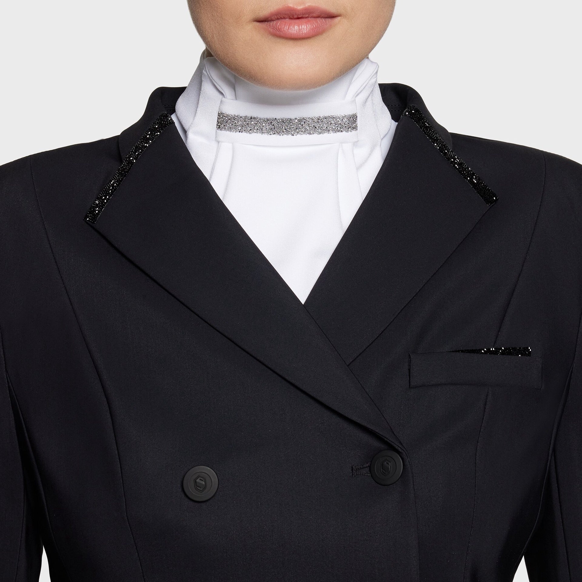 Samshield Plastron Crystal Fabric SS25 Wedstrijd Accessoires - Maddelin Equestrian Samshield