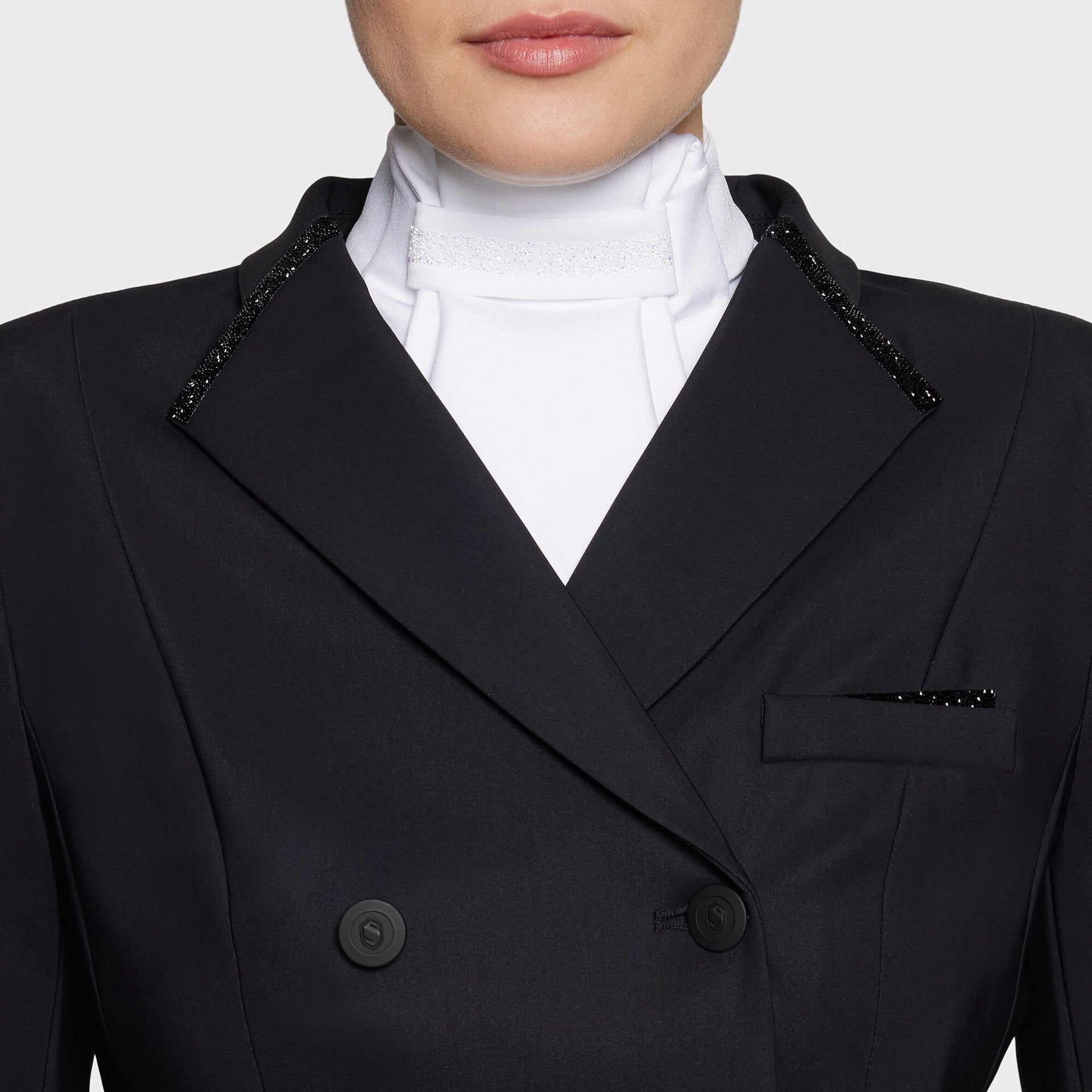 Samshield Plastron Crystal Fabric SS25 Wedstrijd Accessoires - Maddelin Equestrian Samshield