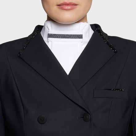 Samshield Plastron Crystal Fabric SS25 Wedstrijd Accessoires - Maddelin Equestrian Samshield