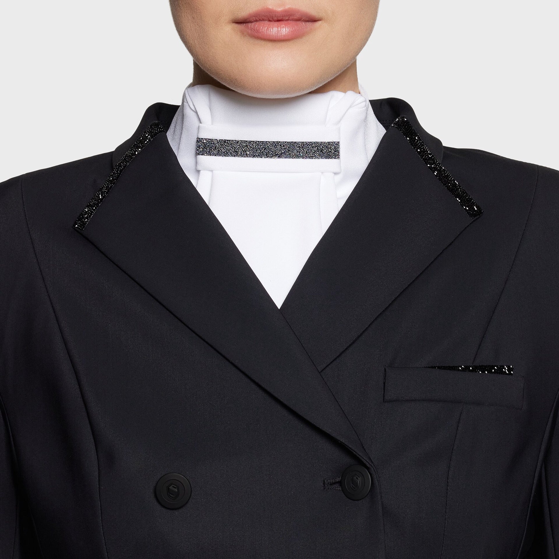 Samshield Plastron Crystal Fabric SS25 Wedstrijd Accessoires - Maddelin Equestrian Samshield