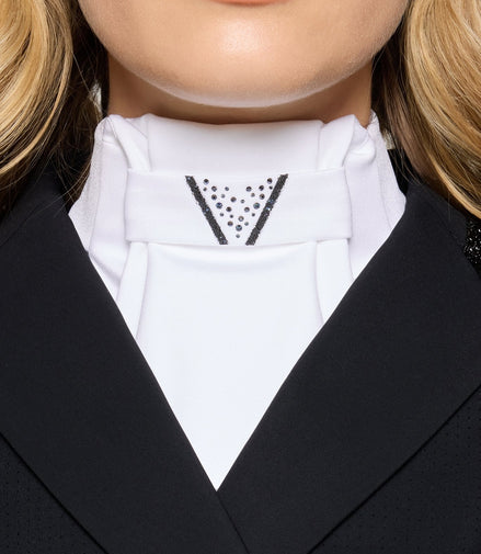 Samshield Plastron Crystal Fabric Triangle Wedstrijd Accessoires - Maddelin Equestrian Samshield