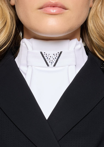 Samshield Plastron Crystal Fabric Triangle Wedstrijd Accessoires - Maddelin Equestrian Samshield