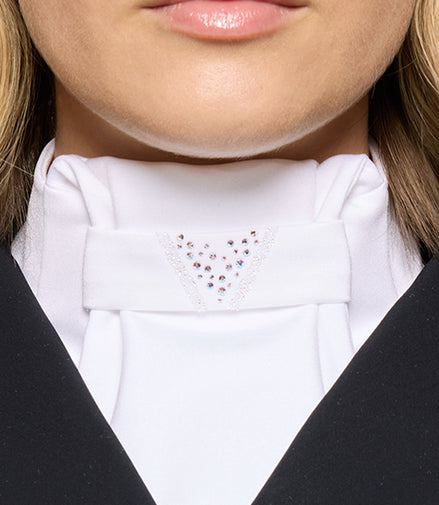 Samshield Plastron Crystal Fabric Triangle Wedstrijd Accessoires - Maddelin Equestrian Samshield