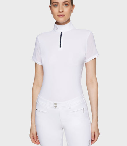 Samshield Roxy Premium Boreal Wedstrijdshirt Cosmic Nights Dames Wedstrijdshirts - Maddelin Equestrian Samshield