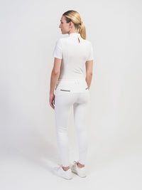 Samshield Scarlett Short Sleeves Women Shirt Texturized Wedstrijdshirts - Maddelin Equestrian Samshield