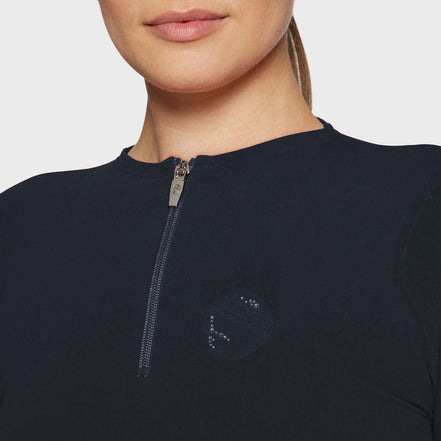 Samshield Seamless Polo Zelda Dames Dames Shirts - Maddelin Equestrian Samshield