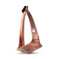 Samshield Shield Rup Safety Stirrup Brushed Pink Gold Beugels - Maddelin Equestrian Samshield