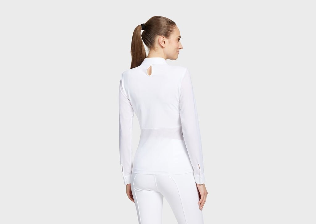 Samshield Shirt Lange Mouw Aloise Boreal Dames Wedstrijdshirts - Maddelin Equestrian Samshield