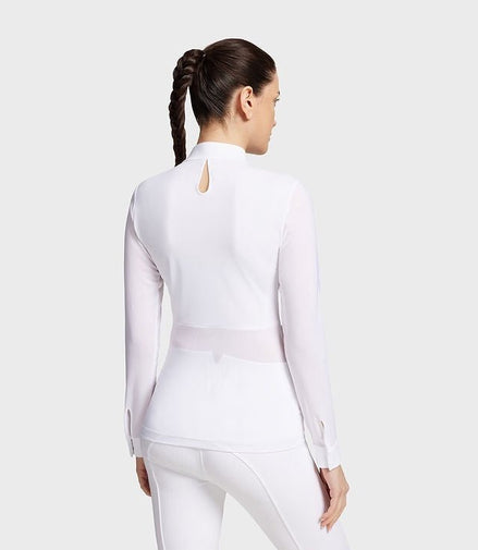 Samshield Shirt Lange Mouw Aloise Boreal Dames Wedstrijdshirts - Maddelin Equestrian Samshield