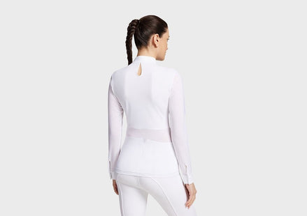 Samshield Shirt Lange Mouw Aloise Boreal Dames Wedstrijdshirts - Maddelin Equestrian Samshield