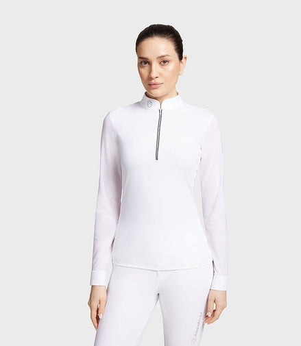 Samshield Shirt Lange Mouw Aloise Boreal Dames Wedstrijdshirts - Maddelin Equestrian Samshield