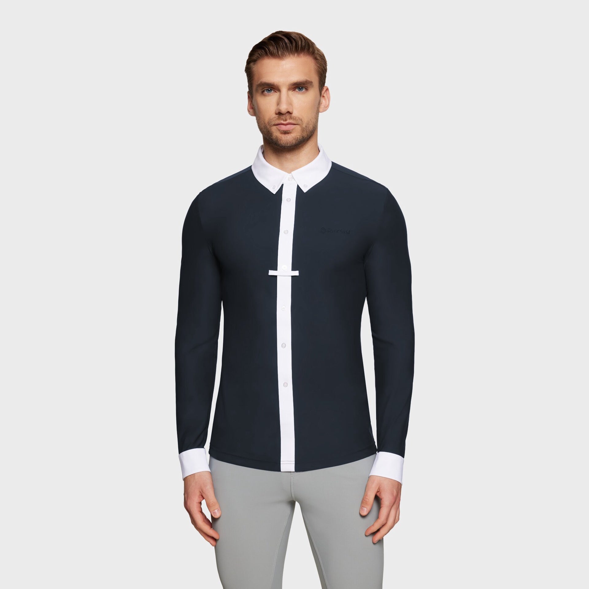 Samshield Smith Wedstrijdshirt Lange Mouwen Heren Wedstrijdshirts - Maddelin Equestrian Samshield