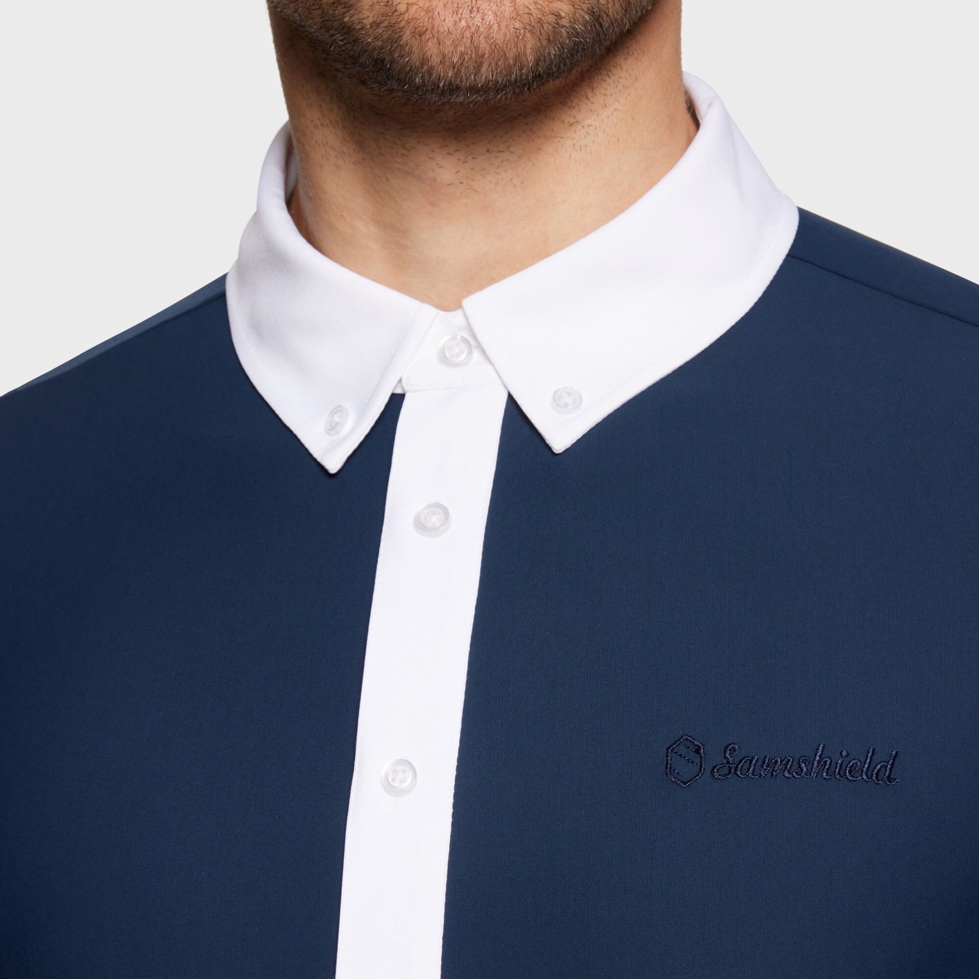 Samshield Smith Wedstrijdshirt Lange Mouwen Heren Wedstrijdshirts - Maddelin Equestrian Samshield