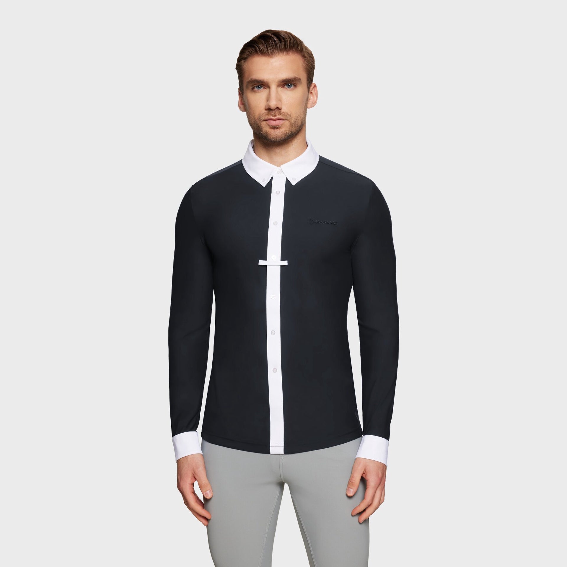 Samshield Smith Wedstrijdshirt Lange Mouwen Heren Wedstrijdshirts - Maddelin Equestrian Samshield