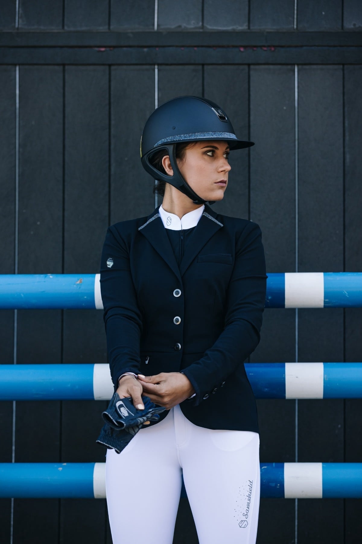 Samshield Victorine Crystal Fabric Jas Permanent Collection Wedstrijdjassen - Maddelin Equestrian Samshield