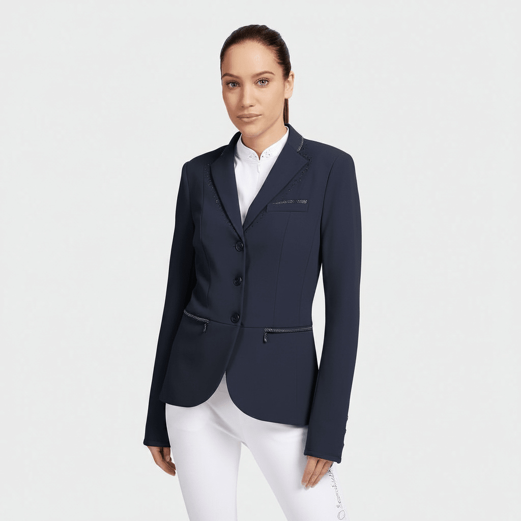 Samshield Victorine Crystal Fabric Wedstrijdjas Dames FW24 Wedstrijdjassen - Maddelin Equestrian Samshield