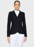 Samshield Victorine Crystal Fabric Wedstrijdjas Dames FW26 Zwart - voorkant - Maddelin Equestrian