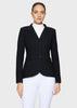 Samshield Victorine Crystal Fabric Wedstrijdjas Dames FW26 Zwart - voorkant - Maddelin Equestrian