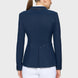 Samshield Victorine Crystal Fabric Wedstrijdjas Dames FW26 Cosmic Blue - achterkant - Maddelin Equestrian