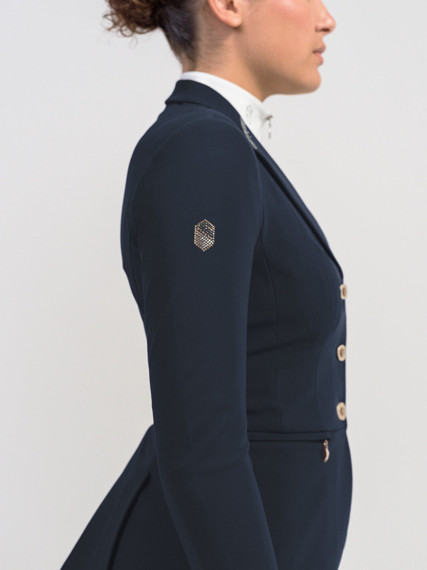 Samshield Victorine Crystal Intarsia Dames Wedstrijd Jas Wedstrijdjassen - Maddelin Equestrian Samshield