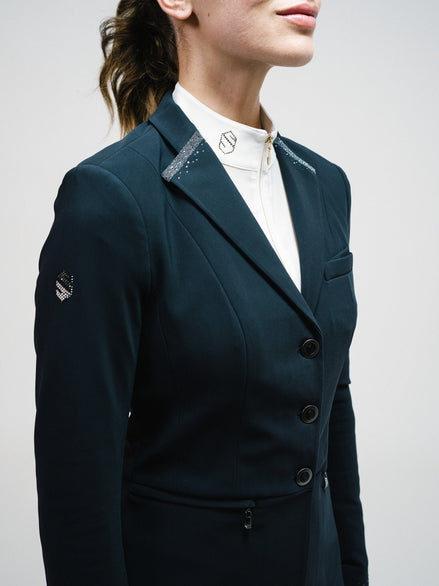 Samshield Victorine Crystal Intarsia Dames Wedstrijd Jas Wedstrijdjassen - Maddelin Equestrian Samshield