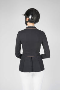 Samshield Wedstrijd Jas Short Frac Crystal Fabric Wedstrijdjassen - Maddelin Equestrian Samshield