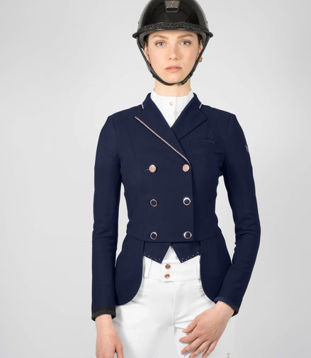 Samshield Wedstrijd Jas Short Frac Crystal Fabric Wedstrijdjassen - Maddelin Equestrian Samshield