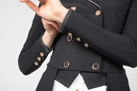 Samshield Wedstrijd Jas Short Frac Crystal Fabric Wedstrijdjassen - Maddelin Equestrian Samshield