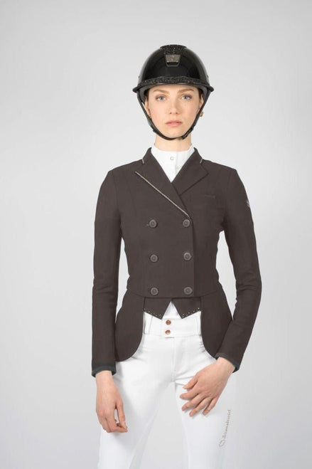 Samshield Wedstrijd Jas Short Frac Crystal Fabric Wedstrijdjassen - Maddelin Equestrian Samshield
