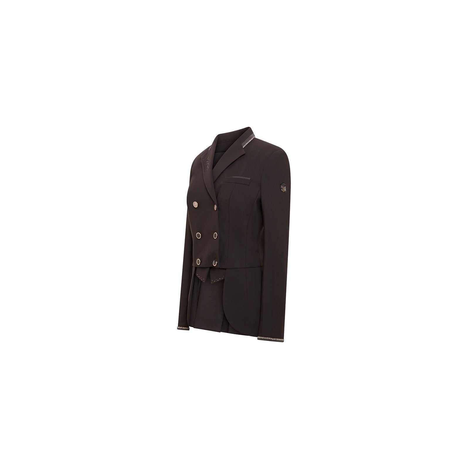 Samshield Wedstrijd Jas Short Frac Crystal Fabric Wedstrijdjassen - Maddelin Equestrian Samshield