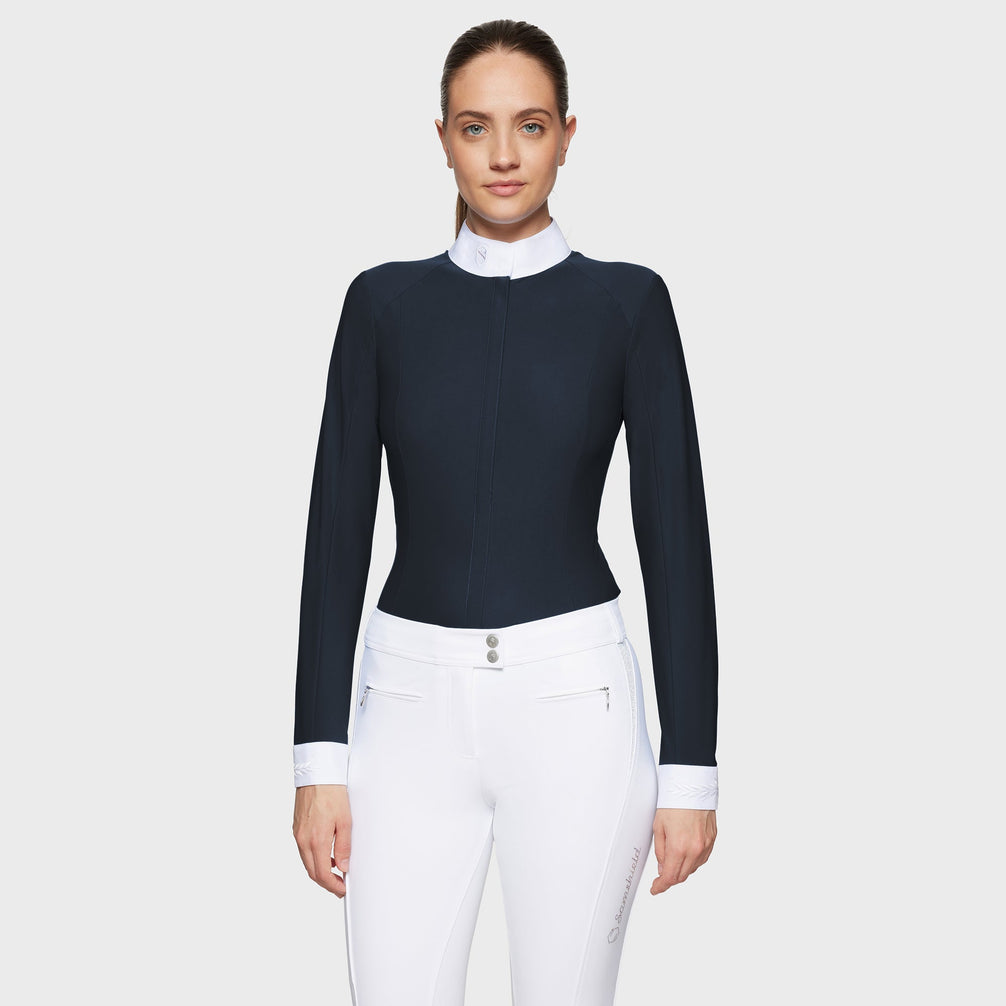 Samshield Wedstrijdshirt Aline Crystal Wedstrijdshirts - Maddelin Equestrian Samshield