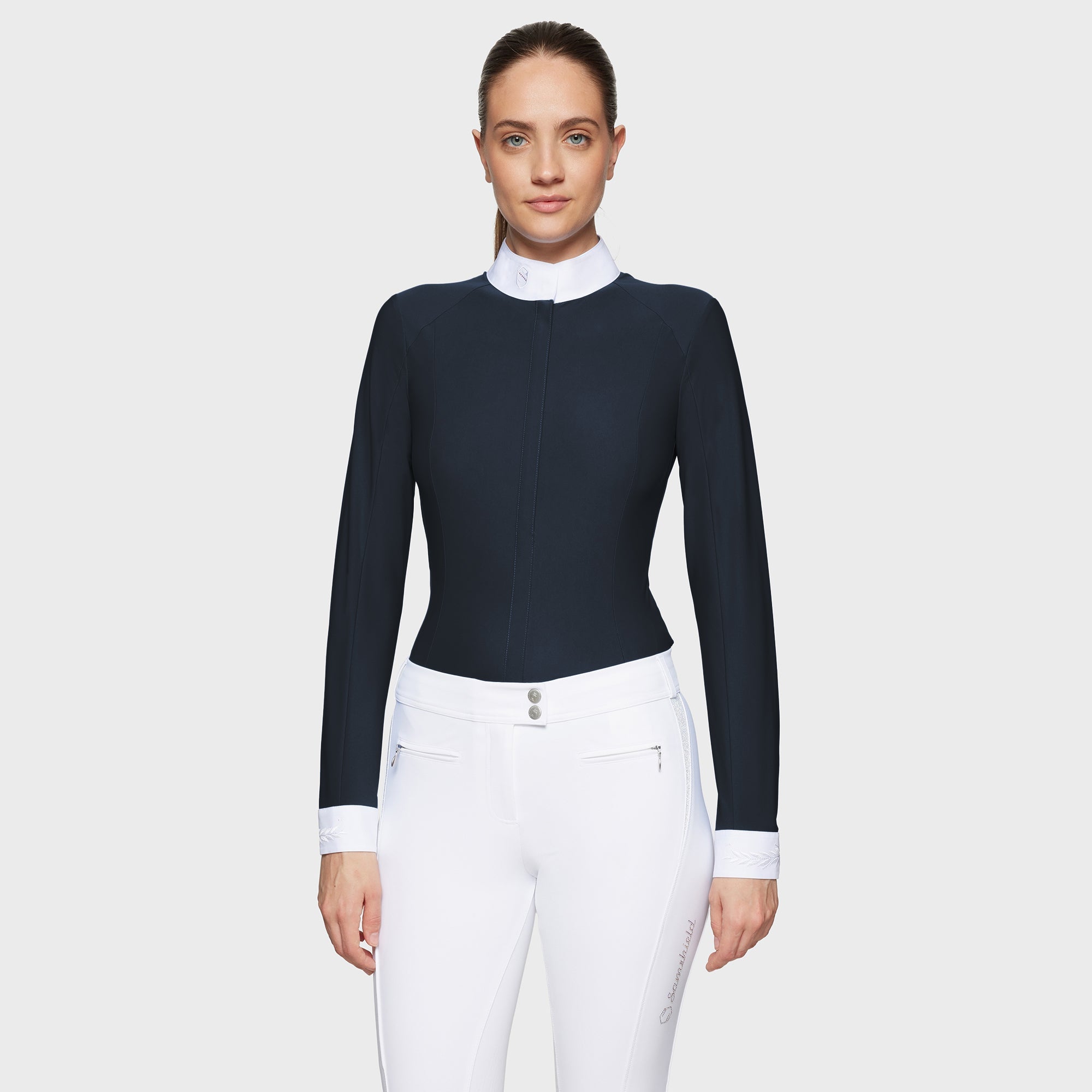 Samshield Wedstrijdshirt Aline Crystal Wedstrijdshirts - Maddelin Equestrian Samshield