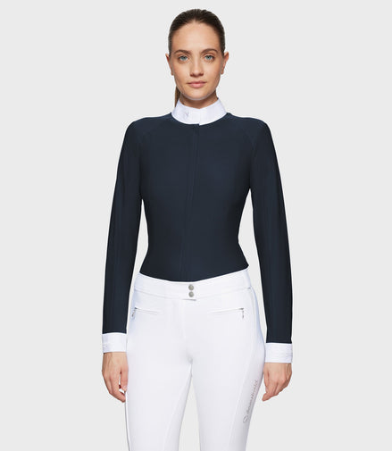 Samshield Wedstrijdshirt Aline Crystal Wedstrijdshirts - Maddelin Equestrian Samshield