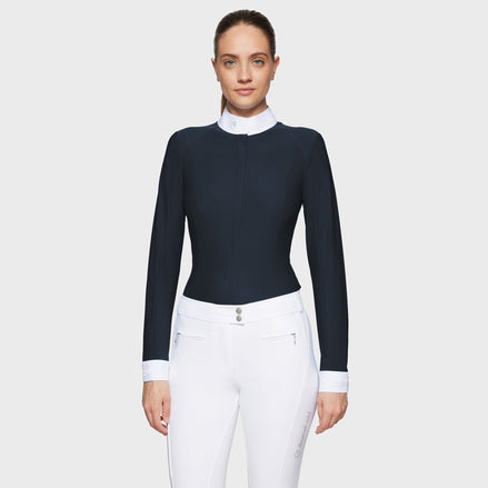 Samshield Wedstrijdshirt Aline Crystal Wedstrijdshirts - Maddelin Equestrian Samshield