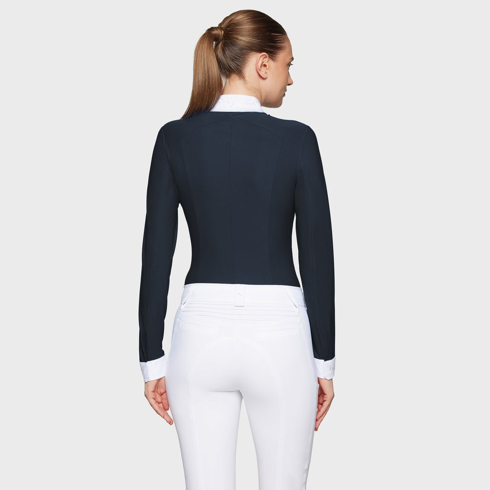 Samshield Wedstrijdshirt Aline Crystal Wedstrijdshirts - Maddelin Equestrian Samshield