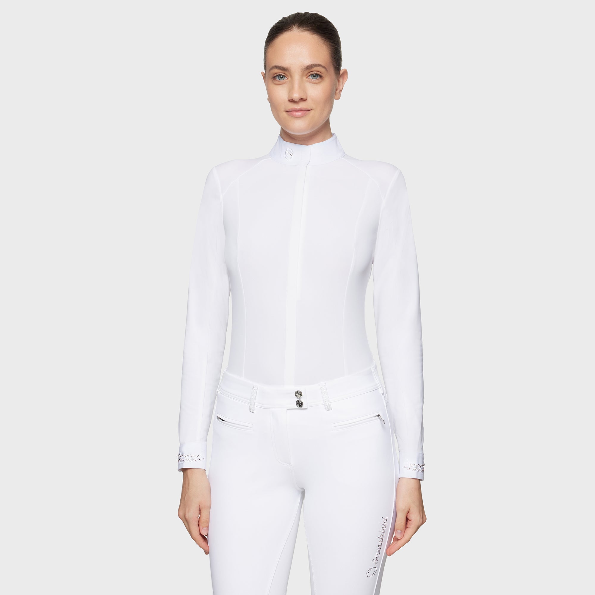 Samshield Wedstrijdshirt Aline Crystal Wedstrijdshirts - Maddelin Equestrian Samshield