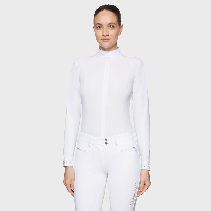 Samshield Wedstrijdshirt Aline Crystal Wedstrijdshirts - Maddelin Equestrian Samshield